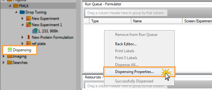 Dispensing Folder in ROCK MAKER